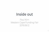 2019.06.12 Western Cape Funding Fair Paul Kim · The problem Before Picsa I was drowning in debt. I just realised that I don’t want to be drowning in debt anymore and here is an