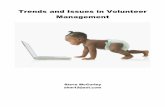 Trends and Issues in Volunteer Managementc1940652.r52.cf0.rackcdn.com/...and_Issues_in_Volunteer_Managem… · Special Topics in Volunteer Management Excerpted from Volunteer Management