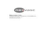 4 NVC Q4 F12 FS 130425 - Neovasc Inc. · Total non-current assets 1,467,372 1,331,491 ... Angiometrx Inc., Neovasc Medical Ltd., B-Balloon Ltd. and Neovasc (US) Inc. All intercompany