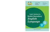 Pupils’ Handbook for Senior Secondary English Language€¦ · Lesson 75: Figurative Language – Irony.....69 Lesson 76: Figurative Language – Irony ... E ach lesson plan shows