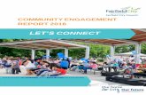 Fairfield City Council’s Community Engagement Report · engagement undertaken, for the development of the 2016-2026 Fairfield City Plan. - Measure the effectiveness of implementing