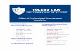 Office of Professional Development Newsletter · and JRC-JTB AND are placed with an existing JIOP judge in a JIOP program location, may participate in both programs and receive funding