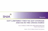 GOT LAWYERS? THEY'VE GOT STORAGE AND ESI IN THE CROSS … · GOT LAWYERS? THEY'VE GOT STORAGE AND ESI IN THE CROSS-HAIRS! Eric A. Hibbard, CISSP, CISA, ISSAP, ISSMP, ISSEP, ... Authentic