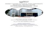 INDIRA GANDHI NATIONAL OPEN UNIVERSITY REGIONAL …rccochin.ignou.ac.in/Ignou-RC-Cochin/userfiles/file... · The Indira Gandhi National Open University (IGNOU), established in 1985