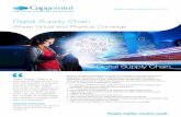 Digital Supply Chain · Digital Supply Chain – Where virtual and physical converge Your business benefits from Capgemini’s Digital Supply Chain because it is a comprehensive service