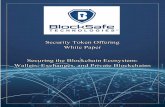 Security Token Offering White Paper Securing the Blockchain … · 2018-11-06 · BlockSafe Technologies Inc., has developed products that secure the blockchain ecosystem (wallets,