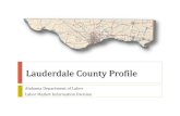 Lauderdale County Profile - Alabama...Lauderdale County Profile Demographics American Community Survey Average Population Estimates for 2014-2018 Age Estimate Under 5 years 4,736 5