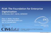 PLM: The Foundation for Enterprise Digitalizationcontent.pi.tv/events/PI Berlin 2017/presentations/1138...PLM solutions are evolving into platforms that enable a foundation upon which