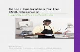 Career Exploration for the ESOL Classroom · Career Exploration for the ESOL Classroom provides students with an introduction to different career clusters. While learning about various