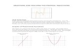 GRAPHING AND SOLVING POLYNOMIAL EQUATIONS · 2020-04-22 · GRAPHING AND SOLVING POLYNOMIAL EQUATIONS Unit Overview In this unit you will graph polynomial functions and describe end