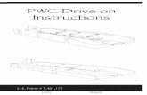PWC Drive on Instructions - Dandy DocksPWC Drive on Instructions Should you have a warranty claim, we may requir e that you provide a photogr aph or, in some cases, return the PWC