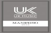 MANIFESTO - UK Music€¦ · MANIFESTO 2015. INTRODUCTION Andy Heath, Chair, UK Music Growth in the music industry is at 9%. As we approach 7th May, when the country will decide the