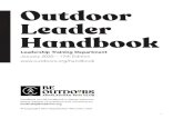 Outdoor Leader Handbook - Appalachian Mountain Club...wilderness first aid . first aid kits incident documentation . appendix: policies & procedures 4. 6. amc leadership requirements