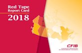 Report Card 2018 - CFIB€¦ · the Economy. The government created the Red Tape Committee to oversee red tape reduction efforts. It implemented the Red Tape Reduction Action Plan