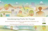 Geodesigning Parks for People - proceedings.esri.com€¦ · Geodesigning Parks for People Breece Robertson, GIS Director and Bob Heuer, Associate GIS Director . Esri International