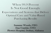 When 99.9 Percent Is Not Good Enoughc3384913.r13.cf0.rackcdn.com/flowers_wrihc2011.pdf · 2011-10-28 · When 99.9 Percent Is Not Good Enough: Optimal Care and Value-Based Purchasing