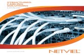 STRUCTURED CABLING SOLUTIONS - Netviel · STRUCTURED CABLING SOLUTIONS Products Description-Features • 19” 1U cabling management • Available only in black color • Front cover