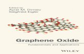 Graphene Oxide - download.e-bookshelf.de€¦ · 5 Optical Properties of Graphene Oxide 147 Anton V. Naumov 5.1 Introduction 147 5.2 Absorption 148 5.3 Raman Scattering 153 5.4 Photoluminescence