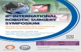8th INTERNATIONAL ROBOTIC SURGERY SYMPOSIUM8thirssyonsei.thewithin.kr › register › 2018 › file › brochure.pdf · 2018-10-25 · 8th International Robotic Surgery Symposium