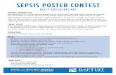 SEPSIS POSTER CONTEST - Learning Stream Login › files › CA67620A-084F-49E6-A95... · 2017-08-17 · SEPSIS POSTER CONTEST RULES AND GUIDELINES GENERAL INFORMATION An academic