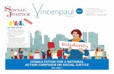 ocial The newsletter of the Society of Saint Vincent de ... · portant our Vincentian charism is to social justice. It is our personal contact with those living in poverty that should