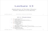 Lecture 13 - University of Oxfordreichold/Teaching/... · Dec 2006, Lecture 13 Nuclear Physics Lectures, Dr. Armin Reichold 5 12.1 Induced Fission (fast fission & fissile nuclei)