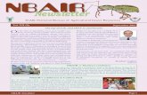 NBAIR · 2019-05-17 · Vol. VII (3) September 2015 NBAIR ICAR–National Bureau of Agricultural Insect Resources On the 14th of September, I was atop 11,000+ feet above sea-level
