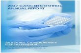 2017 CANCER CONTROL ANNUAL REPORT - umcsn.com › Medical-Services-at-UMCSN › ...An enterostomal therapist is available to provide specialized care and treatment for patients with