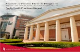 Master of Public Health Program - University of Maryland School … › ... › MPH › Docs › PH-Practic… · Master of Public Health Program Public Health Practicum Manual Table