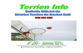 CDNBB District Terrien de Basket Ball ESPACE BASKET 59/62 ... · Saison 2015 – 2016 29 janvier 2016 Rappel: Lors d’une rencontre, la feuille de marque doit être obligatoirement