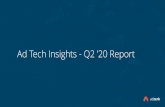 Ad Tech Insights - Q2 ’20 Report › assets › reports › AdTechInsights_Q22020.pdf · 2020-04-29 · Notable Recent Ad Tech Mergers ... Media.net 101 98 -3% Adform 82 88 7% RTB