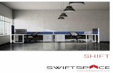 1. … · Two Shift stations fully collapsed for easy storage Our Shift Stations, • Mobile all-in-one unfolding system • No parts or pieces • Configure your workstation immediately