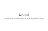 Drupal - softwinperu.com › sites › default › files › material › file › Drupal... · Drupal es un Sistema de Administración de contenido (CMS por sus siglas en Inglés: