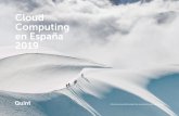 Cloud Computing en España 2019 - Quint Group...En esta tercera edición del informe sobre el cloud computing en España, me gustaría felicitar al equipo de Quint por el esfuerzo