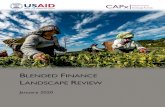 BLENDED FINANCE...landscape for blended finance at USAID and, in so doing, provide a learning foundation for CAPx as it embarks on the development of a Blended Finance Learning Agenda.