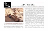 In Situ - archaeology.harvard.edu · Archaeology event, Critical Perspectives on the Practice of Digital Archaeology, during the spring semester (in addition to the SCA talks in the