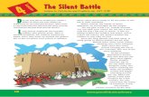 The Silent Battle - GraceLink...A war cry always helped the soldiers feel brave, and it scared the enemy. But Joshua wanted the soldiers to rely only on God. Soon the long parade marched