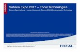 Subsea Expo 2017 (Focal Technologies) - subseauk.com fraser - moog - data.pdfFocal SOC products are specifically designed and qualified for permanent subsea installation and have ….