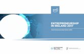ENTREPRENEURSHIP IN IRELAND 2017€¦ · Economic Forum, World Bank, and the Organisation for Economic Co-operation and Development. The sponsorship of Enterprise Ireland, with the