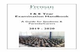 I & E Year Examination Handbook - Freman College · 6 GENERAL INFORMATION QUALIFICATIONS can be made up of a combination of written exams, controlled assessments, portfolios and/or