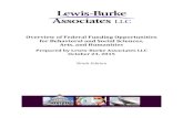 Overview of Federal Funding Opportunities for Behavioral ......Overview of Federal Funding Opportunities for Behavioral and Social Sciences, Arts, and Humanities Prepared by Lewis-Burke