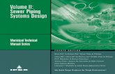 Volume II: Sewer Piping Systems Design · 2015-06-05 · Volume II: Sewer Piping Systems Design Municipal Technical Manual Series Ring-Tite® & Enviro-Tite® Sewer Pipe & Fittings