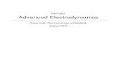 PHY381 Advanced Electrodynamics - Pieter Kok › docs › PHY381_tablet.pdf · 2013-08-09 · Modern Electrodynamics, by Andrew Zangwill, Cambridge University Press (2013). This is