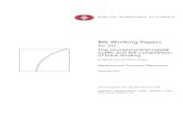 BIS Working Papers · 2016-12-06 · BIS Working Papers No 593 The countercyclical capital buffer and the composition of bank lending by Raphael Auer and Steven Ongena Monetary and