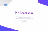 Co n te x t 5 - Modex BCDB | Modex › wp-content › uploads › 2019 › 02 › whitepaper...time to time relating to this White Paper, the Website and the Token Sale (such terms