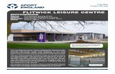 FLITWICK LEISURE CENTRE - Amazon Web Services › ... · The new Flitwick Leisure Centre in Steppinley Road provides ... Floor plans The accommodation is organised into a linear building