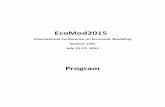 Abstracts and List of participants2 - EcoMod Network...Marek RADVANSKY, Ivan LICHNER, Tomáš MIKLOŠOVIČ The Impact of the US Expenditures on the Lajes Air Base on the Economies