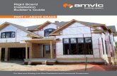 Rigid Board Above Grade Installation Guide - Amvic …...3 Part 1 Introduction amvic Products SilveRboard® product line is a rigid, ﬂ at-sheet insulation material made from Expanded