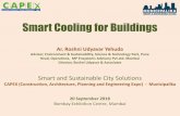 Smart Cooling for Buildings - Municipalika · Radiant Barrier under-deck insulation made of polyethylene air bubble film (ABF) laminated with aluminum foil on both sides underneath