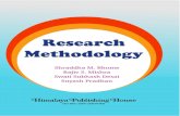 Research Methodology · Research Methodology (As per the New Syllabus of Mumbai University for T.Y.BBI, Semester V, 2018-19) Dr. Shraddha Mayuresh Bhome M.Com, M.Phil. (Gold Medalist),
